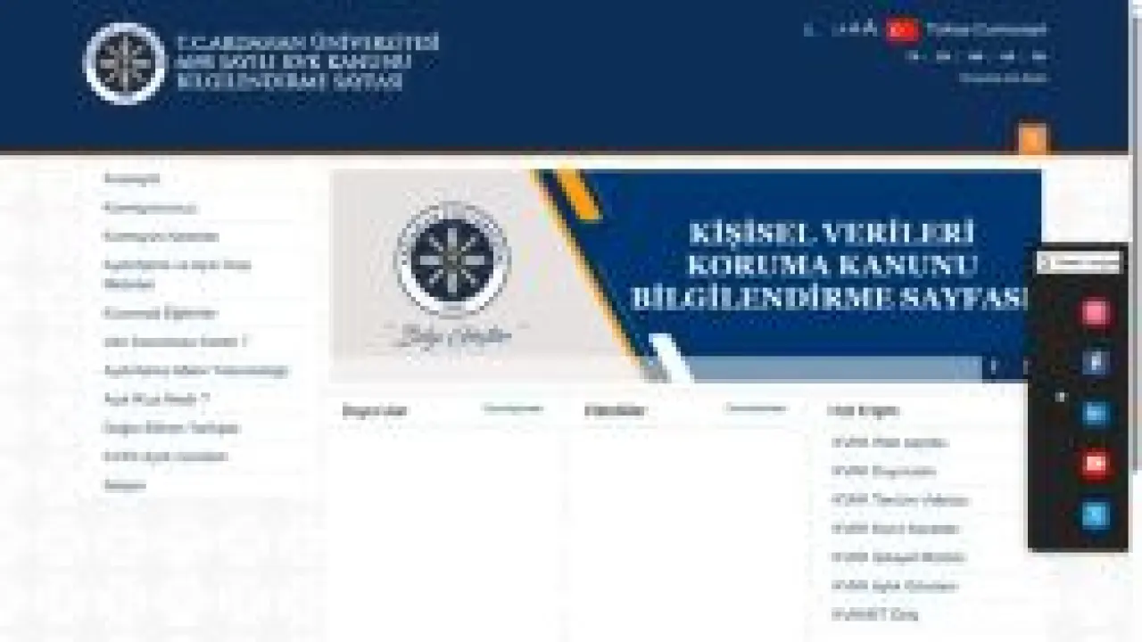Ana Sayfa | T.C.ARDAHAN ÜNİVERSİTESİ 6698 SAYILI KVK KANUNU BİLGİLENDİRME SAYFASI