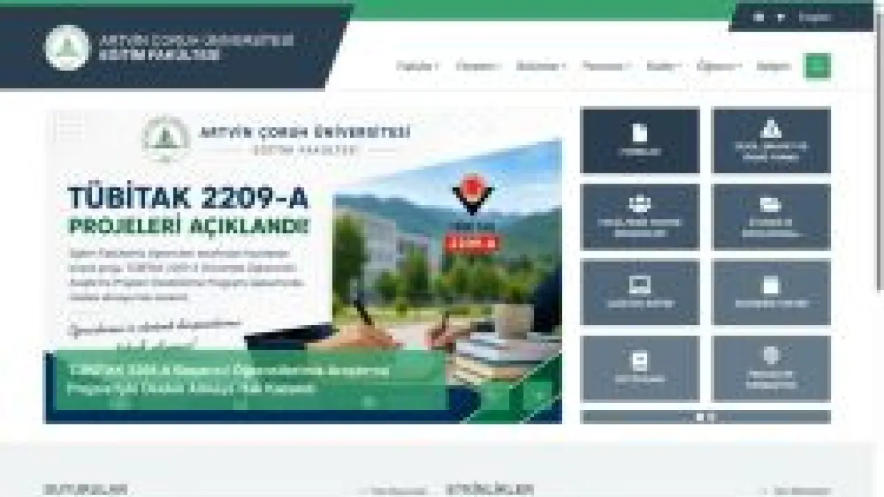 Artvin Çoruh Üniversitesi - Eğitim Fakültesi