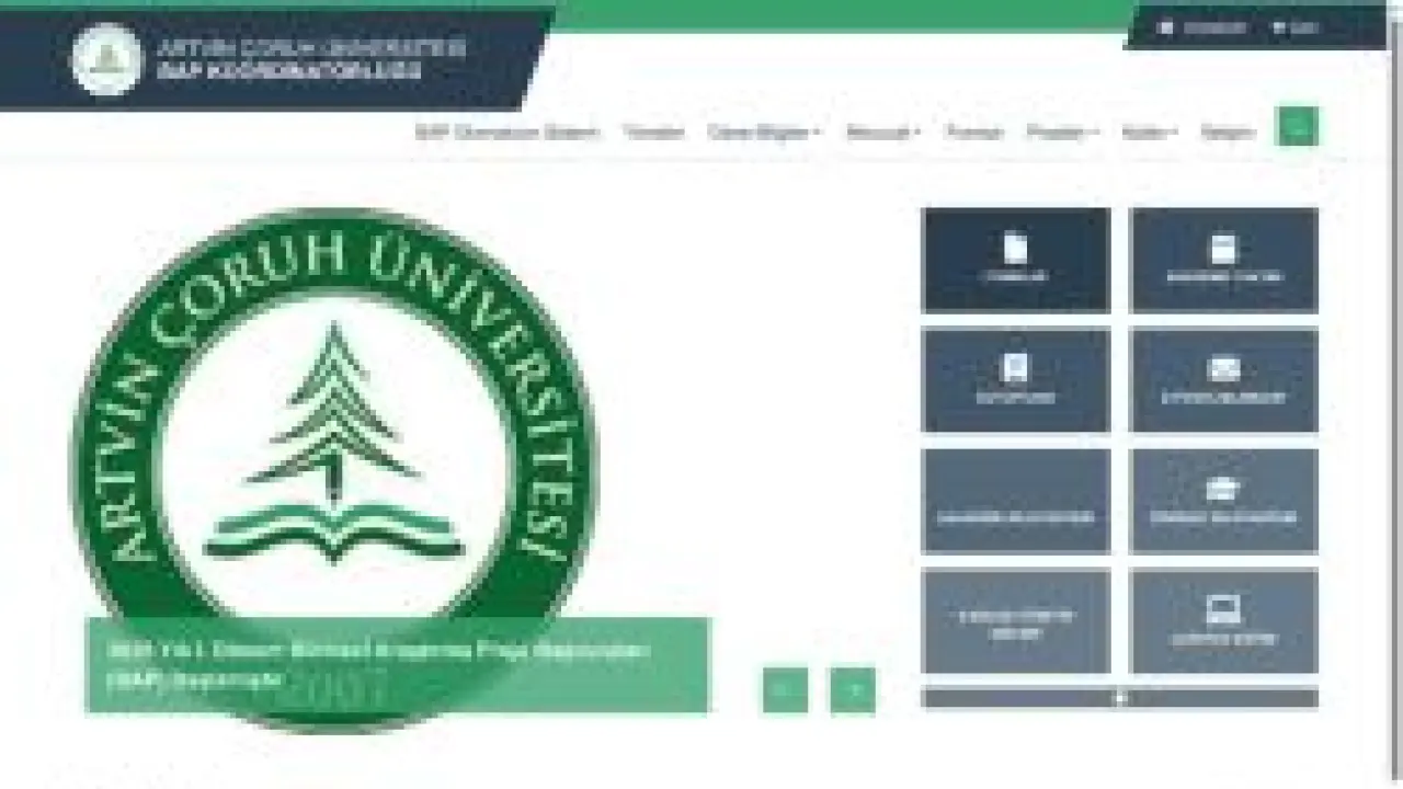 Artvin Çoruh Üniversitesi - BAP Koordinatörlüğü