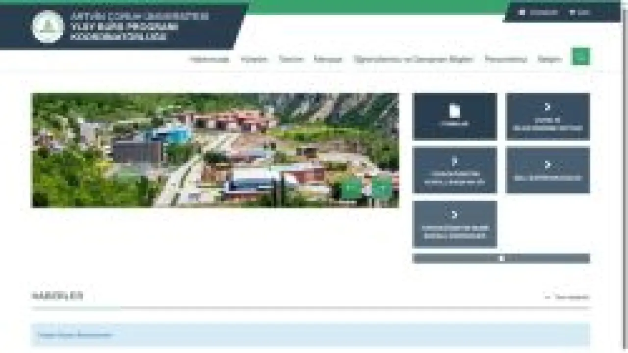 Artvin Çoruh Üniversitesi YLSY Burs Programı Koordinatörlüğü