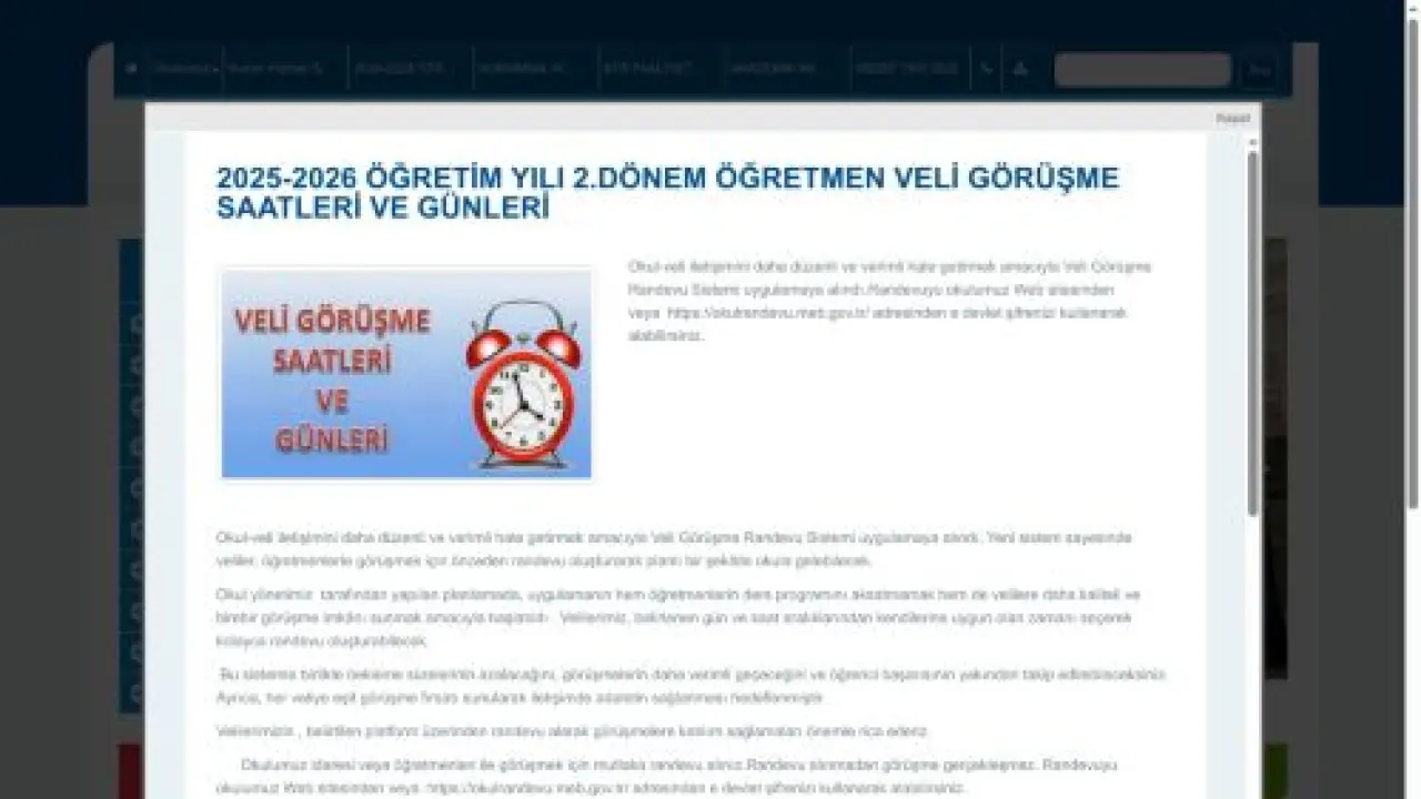 Şehit Hacı Kazım Ozan Kız Anadolu İmam Hatip Lisesi - ANKARA / BEYPAZARI