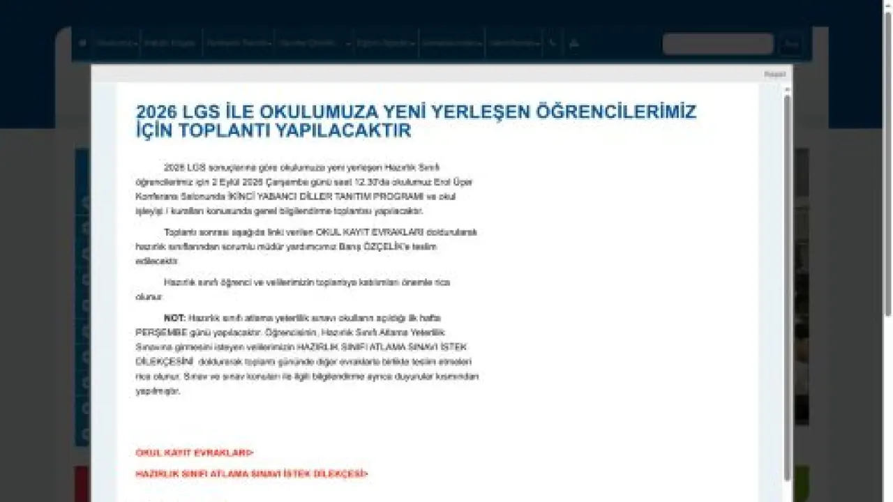 Ankara Atatürk Lisesi - ANKARA / ÇANKAYA