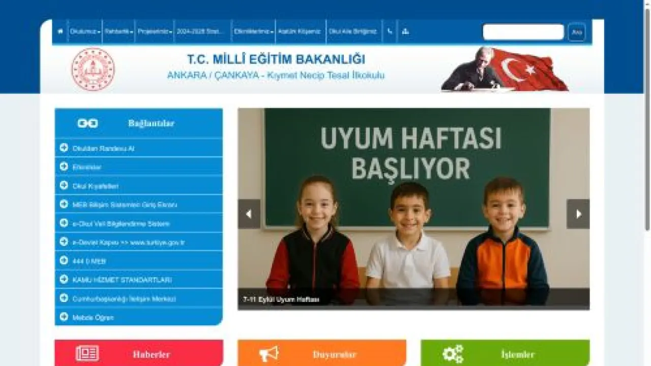 Kıymet Necip Tesal İlkokulu - ANKARA / ÇANKAYA