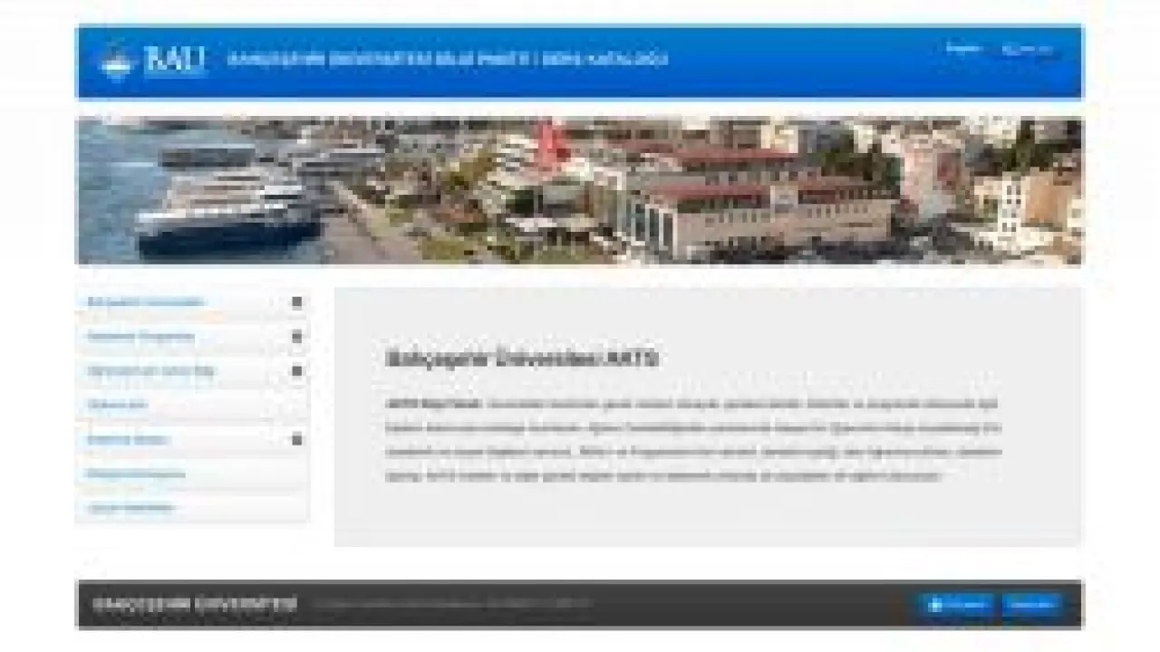 BAHÇEŞEHİR ÜNİVERSİTESİ