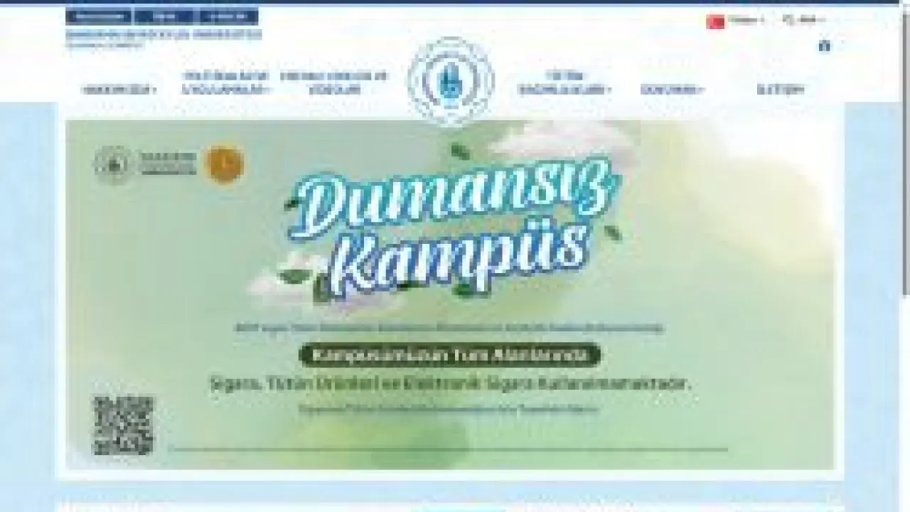 Dumansız Kampüs - BANDIRMA ONYEDİ EYLÜL ÜNİVERSİTESİ