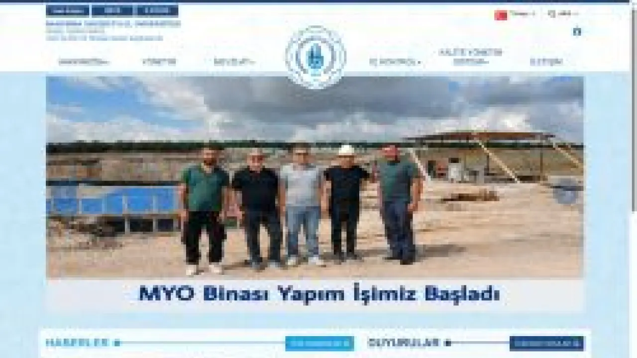 Yapı İşleri ve Teknik Daire Başkanlığı - BANDIRMA ONYEDİ EYLÜL ÜNİVERSİTESİ