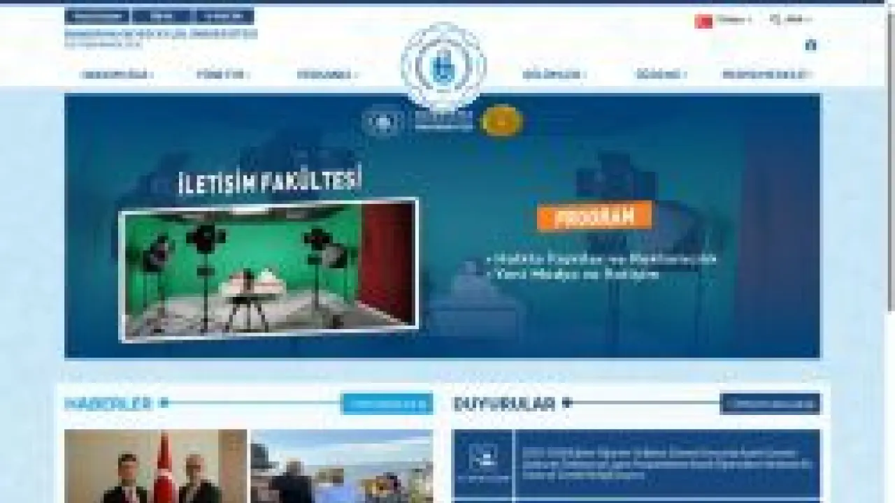 İletişim Fakültesi - BANDIRMA ONYEDİ EYLÜL ÜNİVERSİTESİ