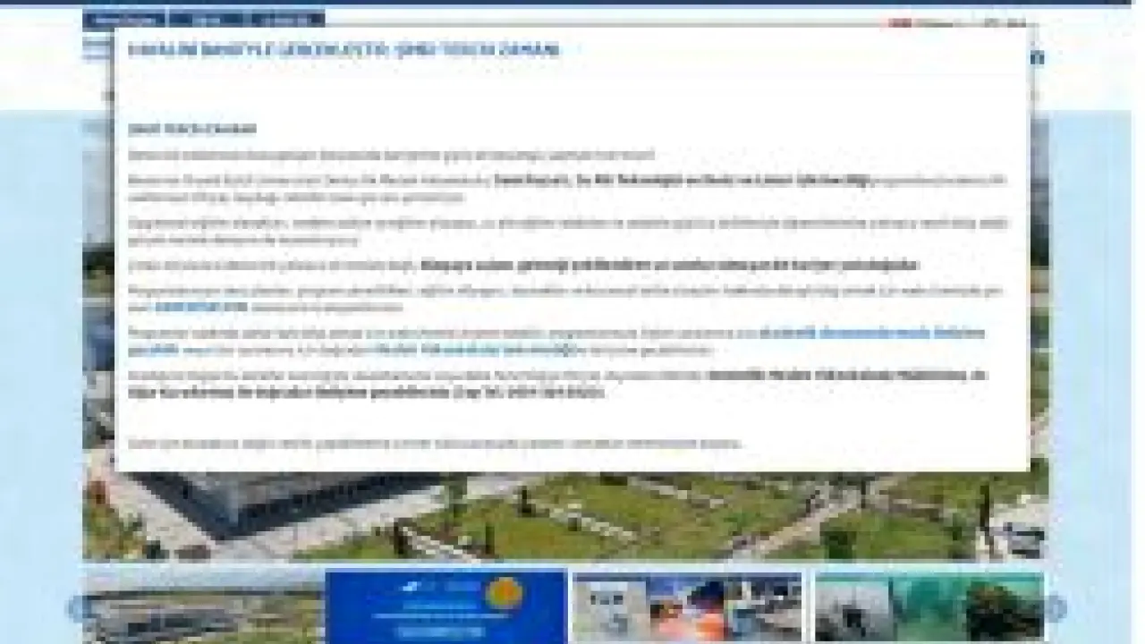 Denizcilik Meslek Yüksekokulu - BANDIRMA ONYEDİ EYLÜL ÜNİVERSİTESİ
