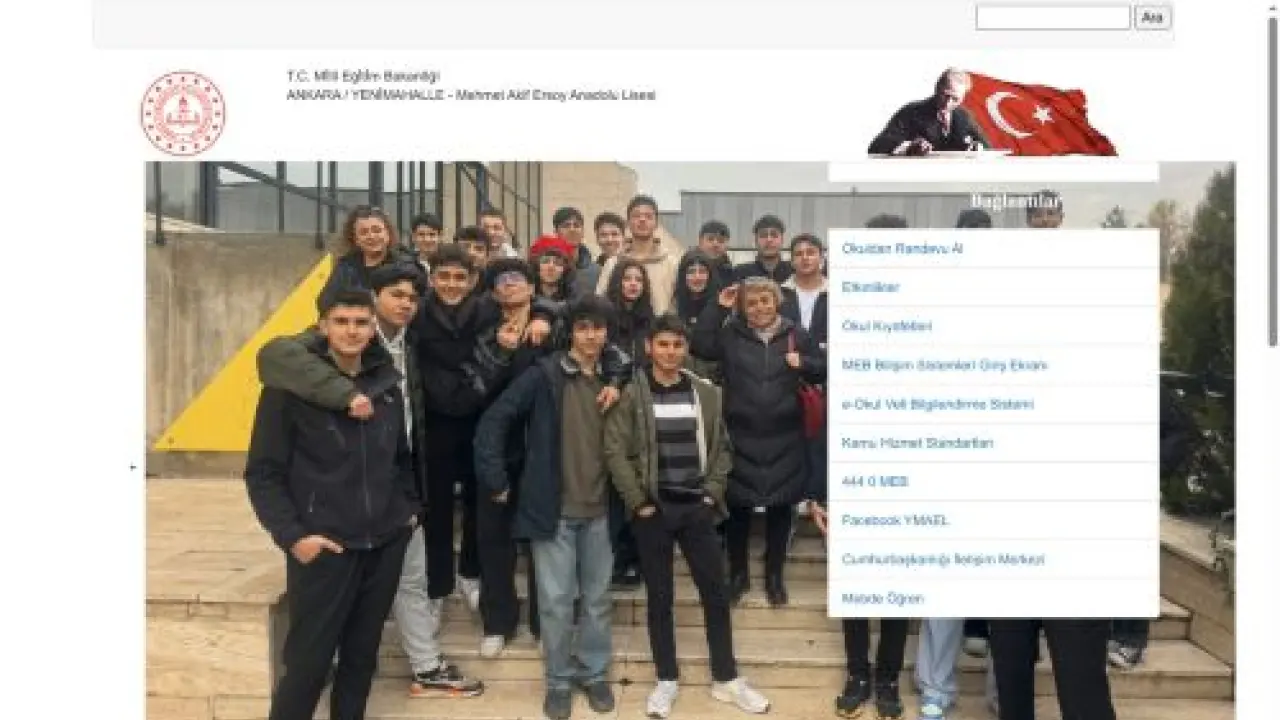 Mehmet Akif Ersoy Anadolu Lisesi - ANKARA / YENİMAHALLE