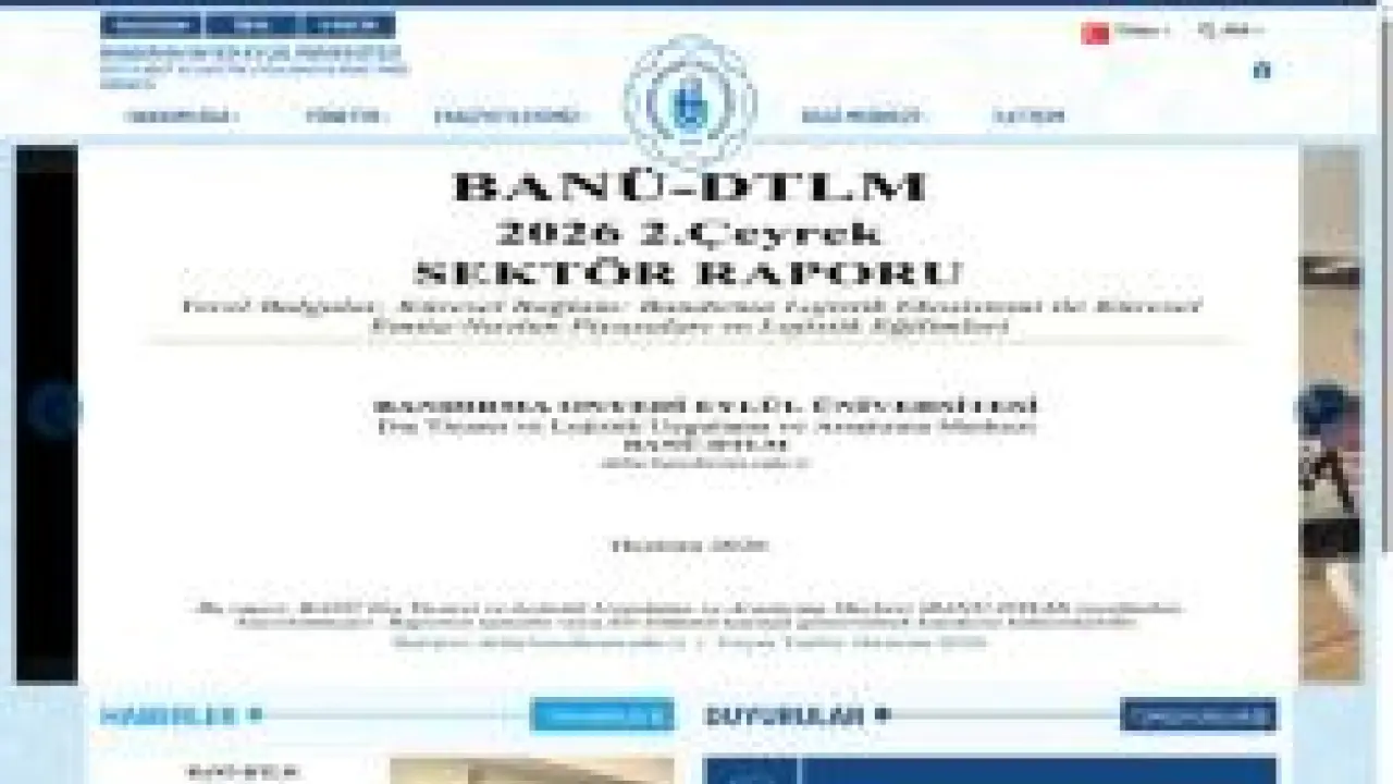 Dış Ticaret ve Lojistik Uygulama ve Araştırma Merkezi - BANDIRMA ONYEDİ EYLÜL ÜNİVERSİTESİ