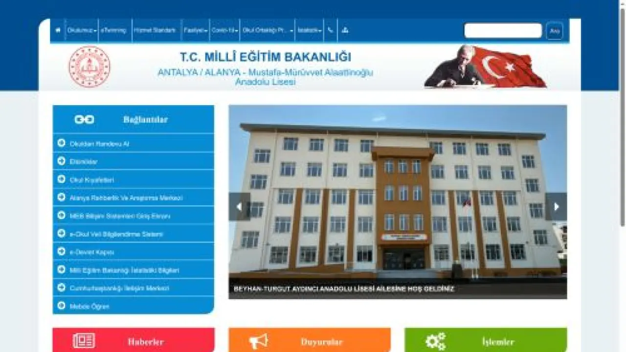 Mustafa-Mürüvvet Alaattinoğlu Anadolu Lisesi - ANTALYA / ALANYA