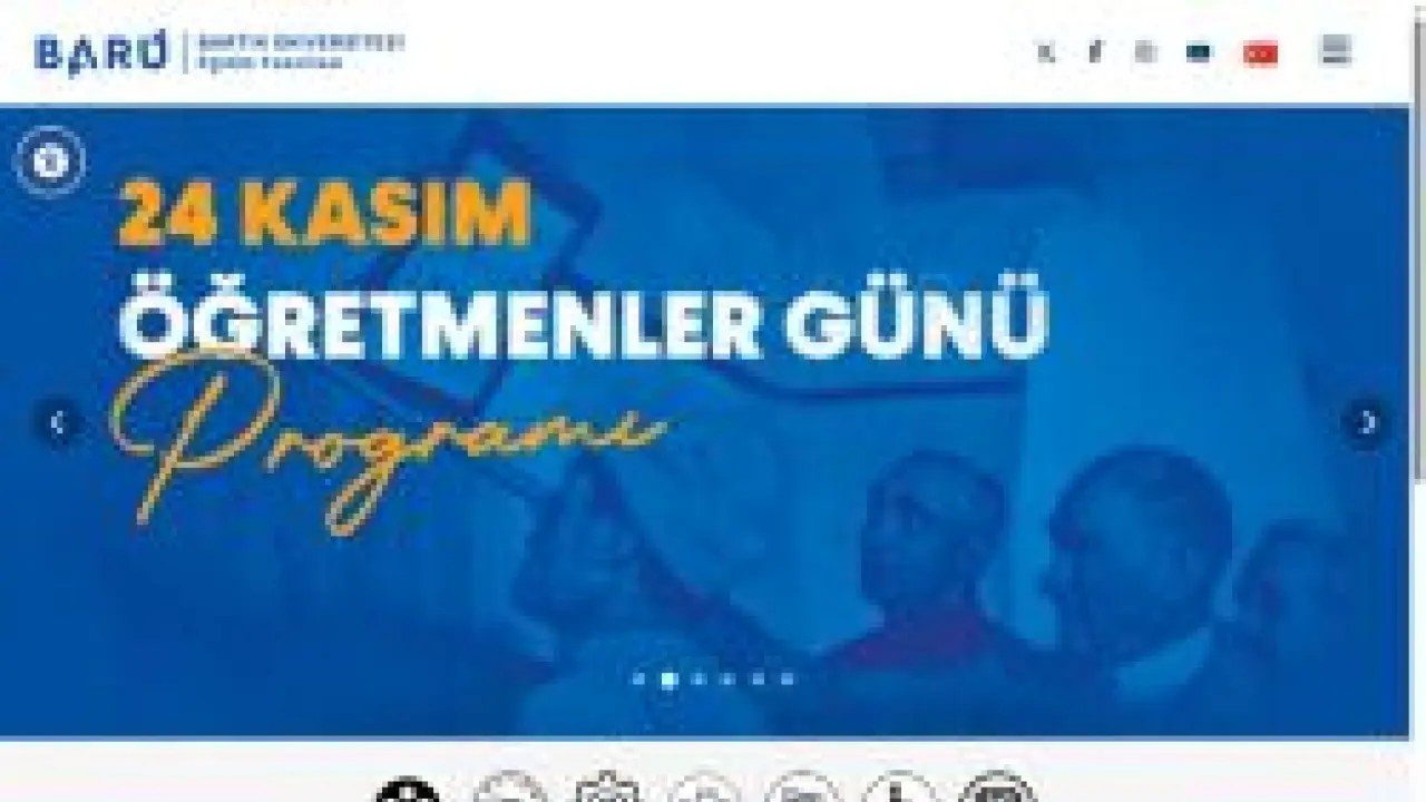 Bartın Üniversitesi - Ana Sayfa - Eğitim Fakültesi