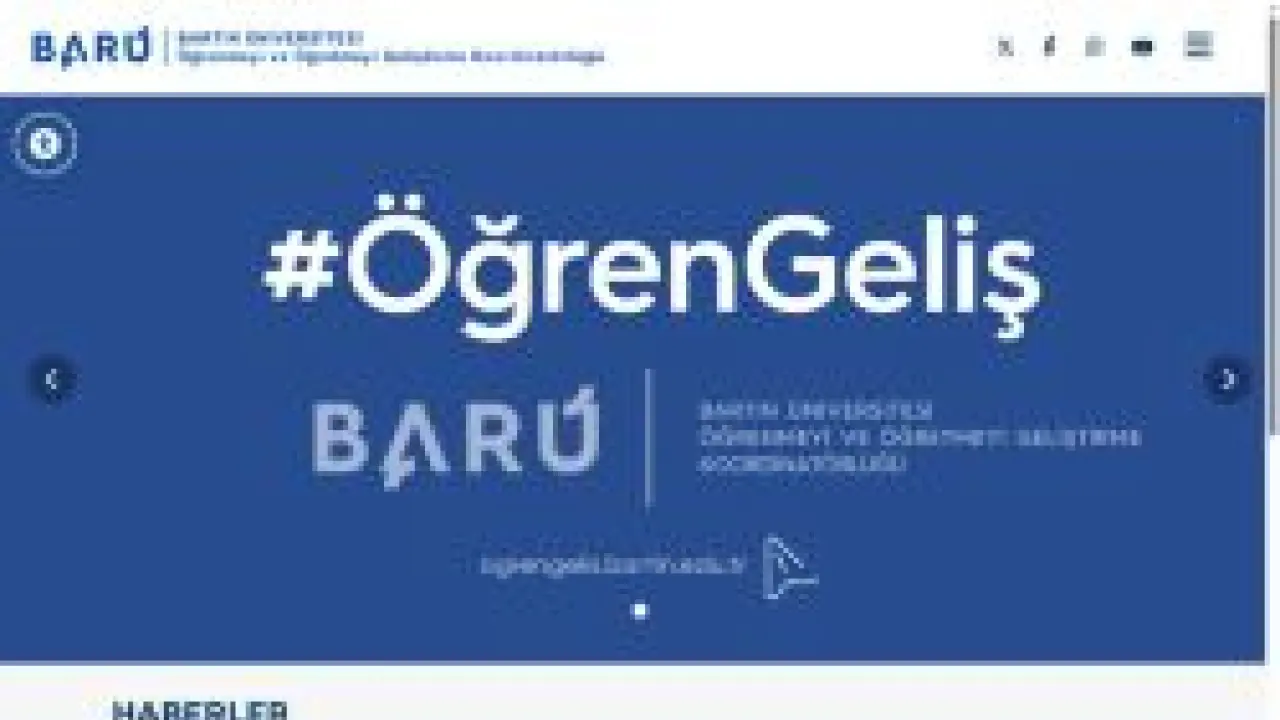 Bartın Üniversitesi - Ana Sayfa - Öğrenmeyi ve Öğretmeyi Geliştirme Koordinatörlüğü
