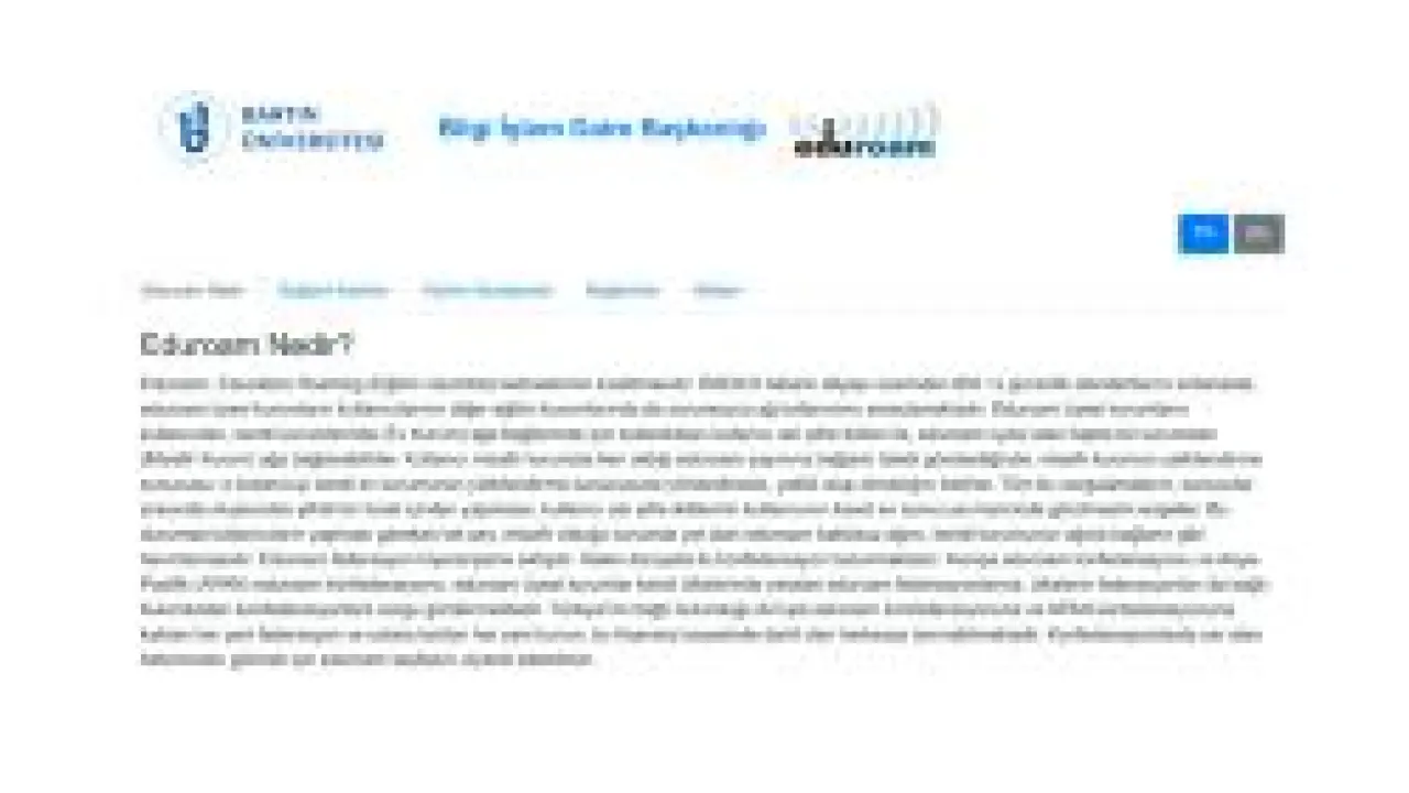 Eduroam Bilgi Sayfası