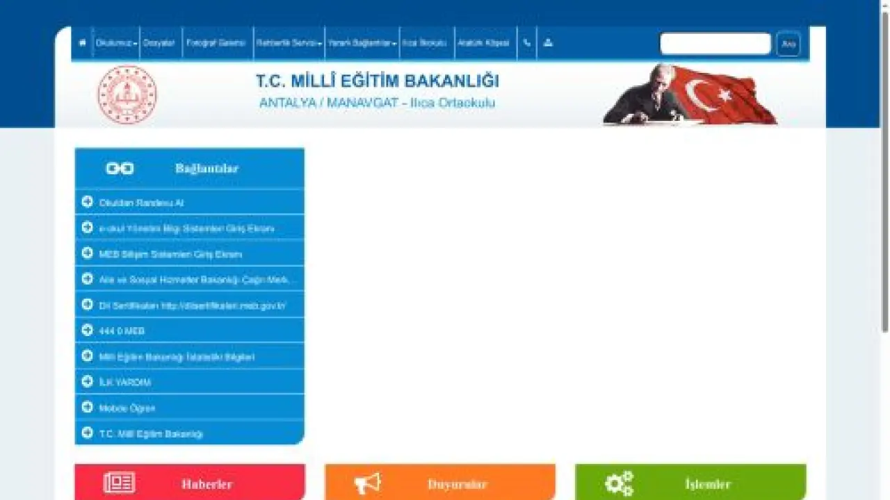 Ilıca Ortaokulu - ANTALYA / MANAVGAT