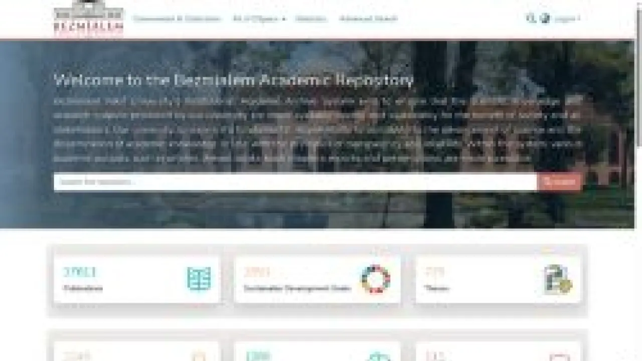 Bezmialem Vakif University DSpace Openaccess Platformu :: Home