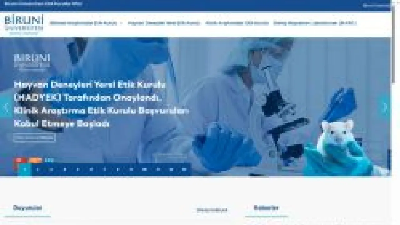 Etik Kurul – Biruni Üniversitesi