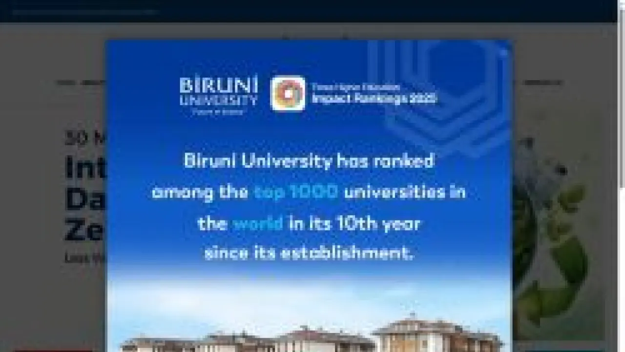 Biruni University Sustainability Office