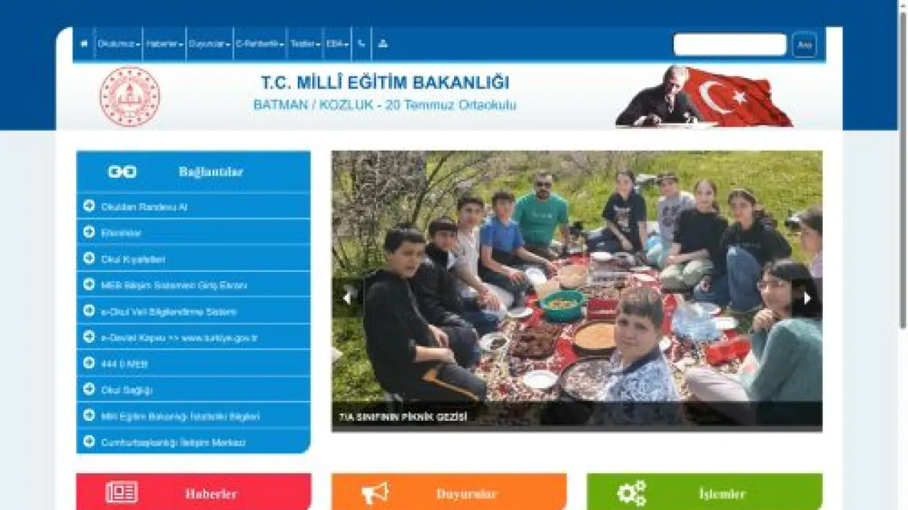 20 Temmuz Ortaokulu - BATMAN / KOZLUK