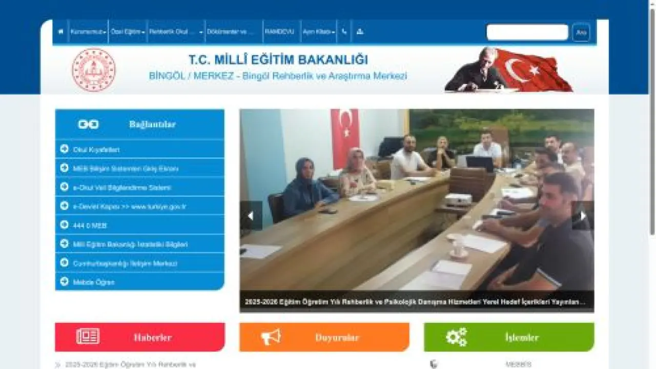 Bingöl Rehberlik ve Araştırma Merkezi - BİNGÖL / MERKEZ
