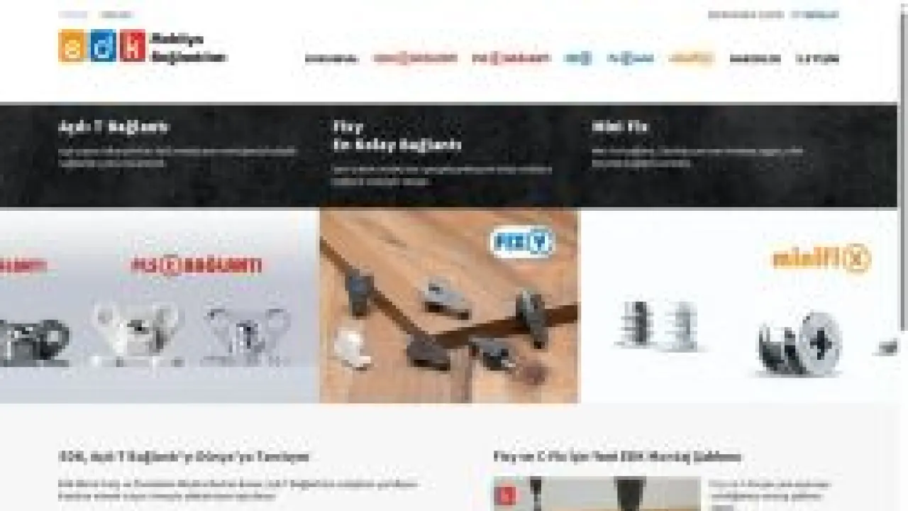 Edk | Mobilya Bağlantı Elemanları İmatlatçısı