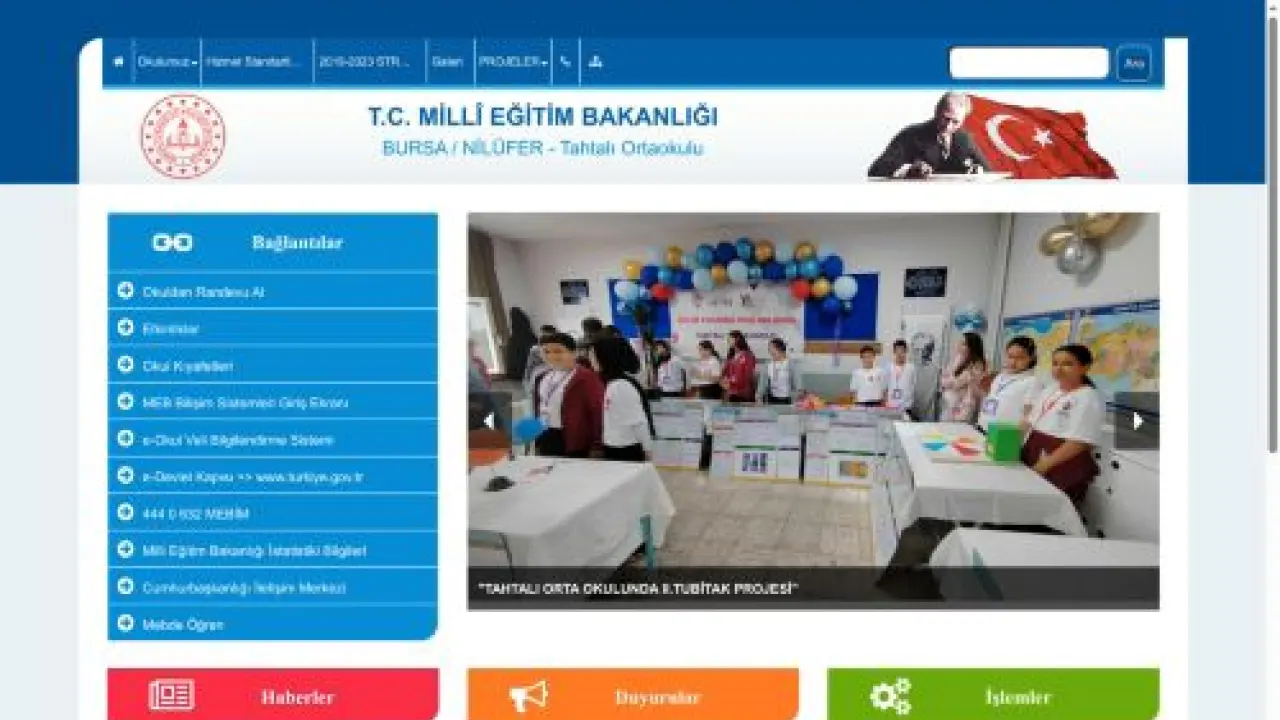 Tahtalı Ortaokulu - BURSA / NİLÜFER