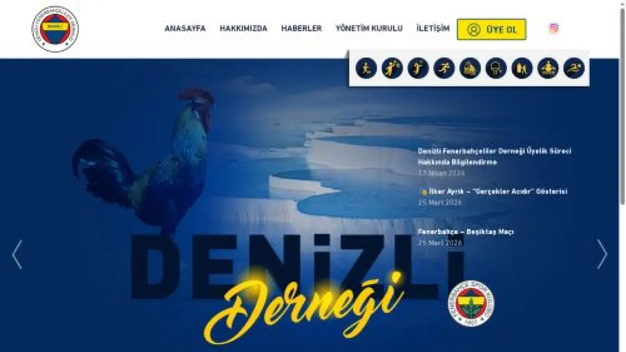 Denizli Fenerbahçeliler Derneği | Denizli Merkezefendi Fenerbahçe Derneği