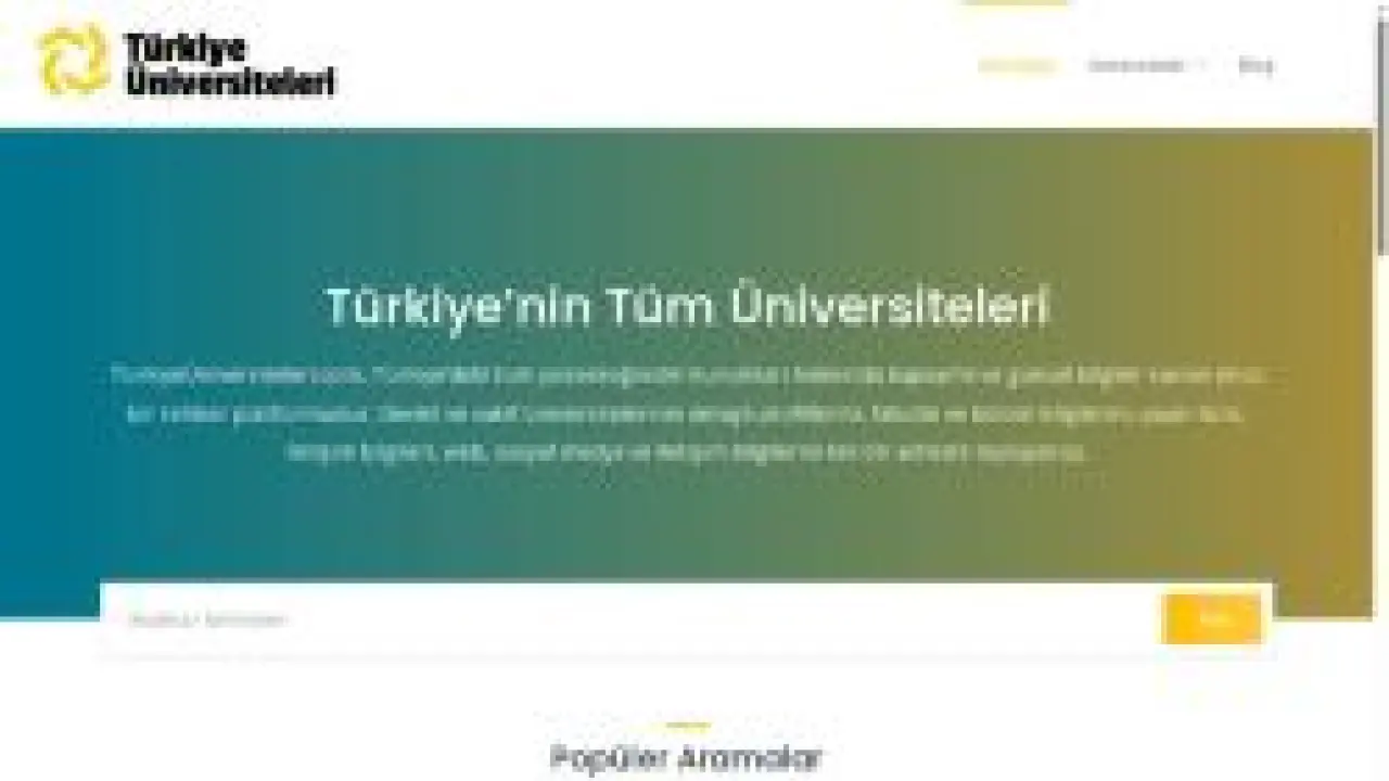 turkiyeuniversiteleri.com - Ana Sayfa