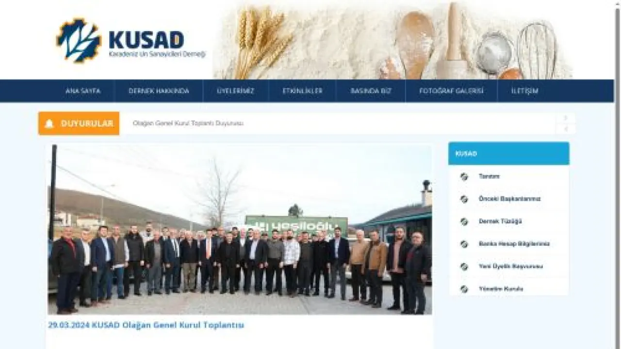 KUSAD | Karadeniz Un Sanayicileri Derneği