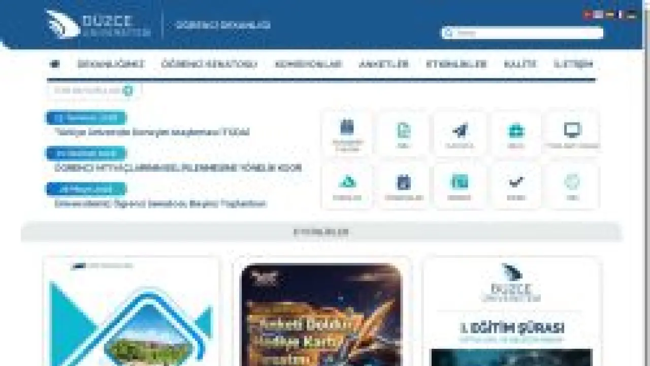 Düzce Üniversitesi | Öğrenci Dekanlığı | Anasayfa
