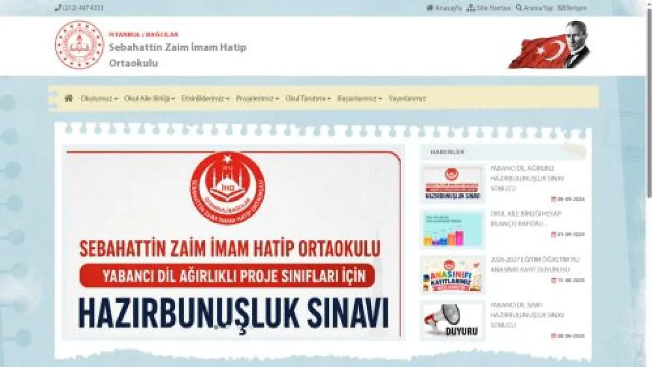 Sebahattin Zaim İmam Hatip Ortaokulu - İSTANBUL / BAĞCILAR