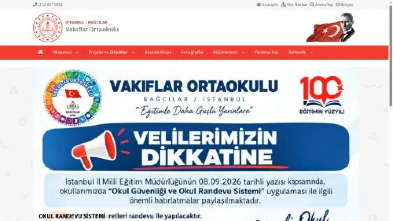 Vakıflar Ortaokulu - İSTANBUL / BAĞCILAR