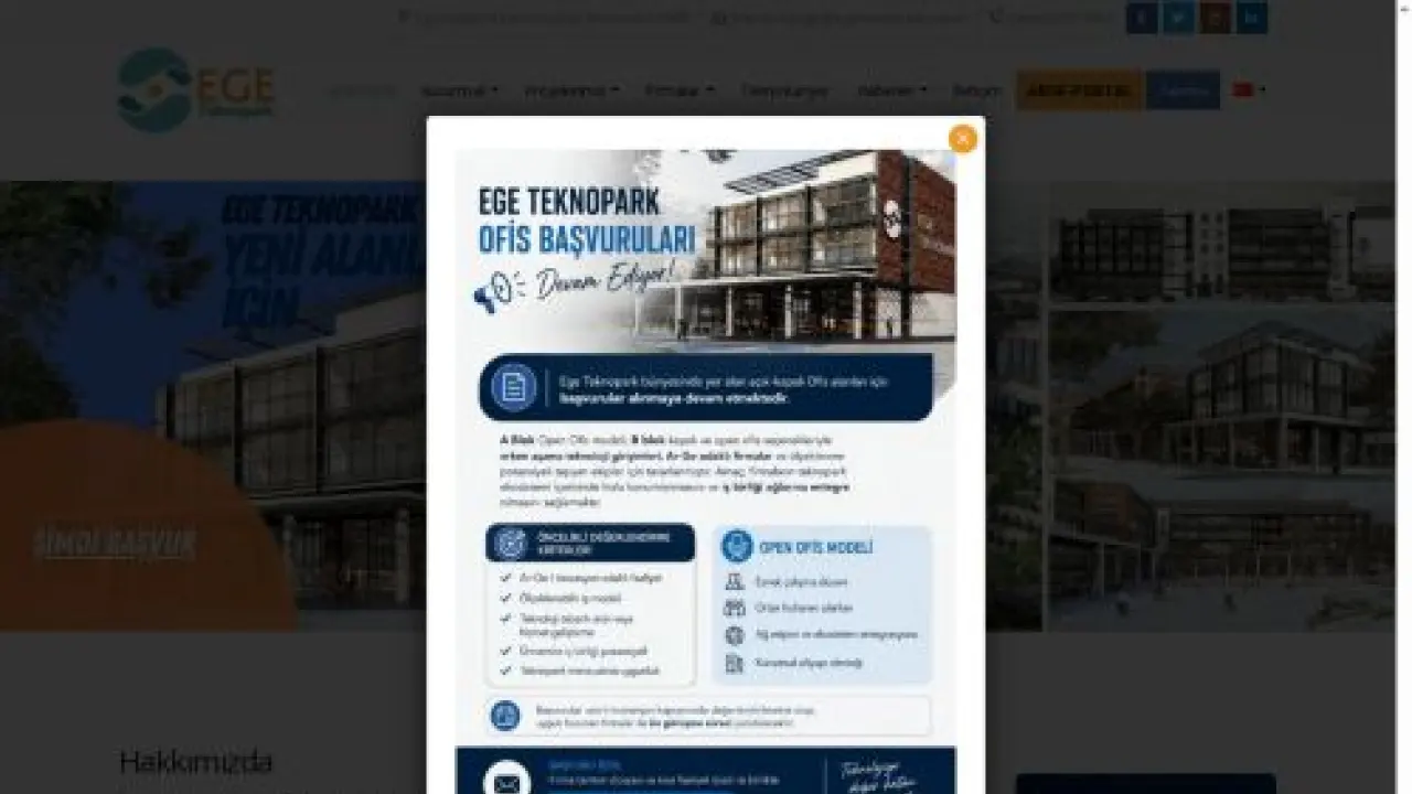 Ege Teknopark – Yaşam Bilimleri ve Sağlık Tematik Teknoparkı
