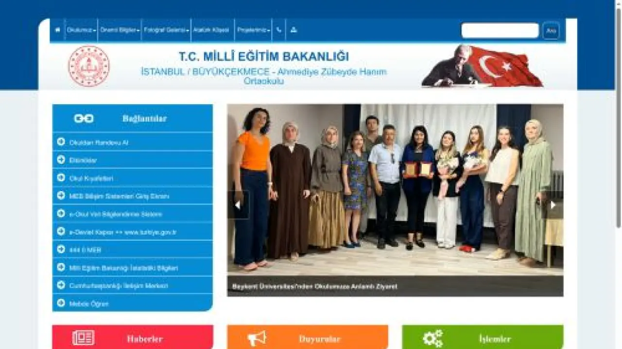 Ahmediye Zübeyde Hanım Ortaokulu - İSTANBUL / BÜYÜKÇEKMECE