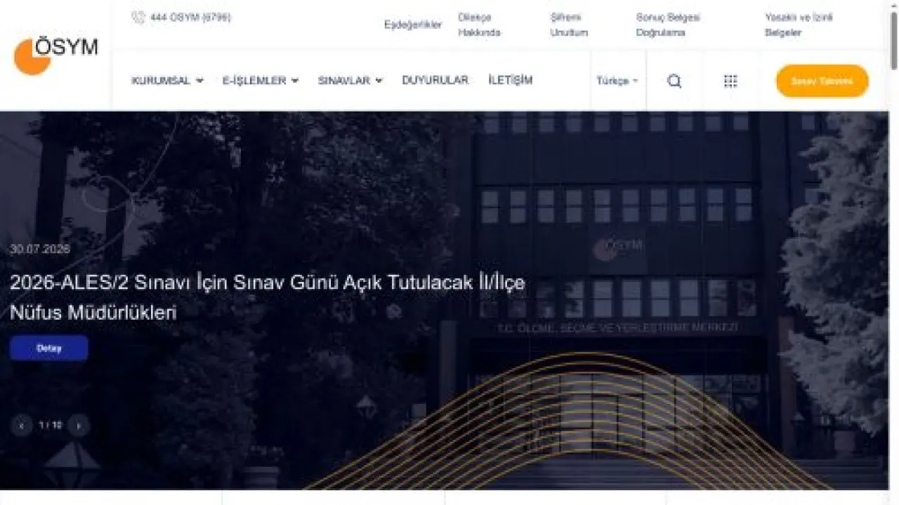 ÖSYM Kayseri İl Sınav Koordinatörlüğü