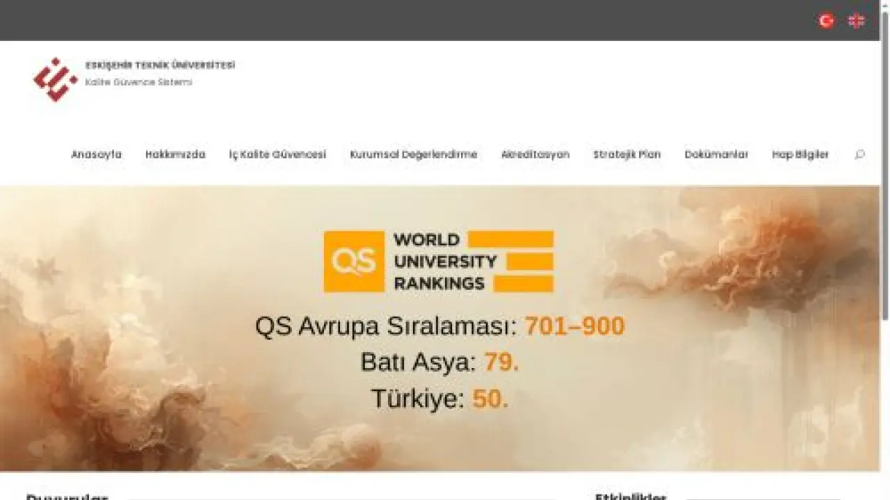 Kalite Güvence Sistemi - Eskişehir Teknik Üniversitesi