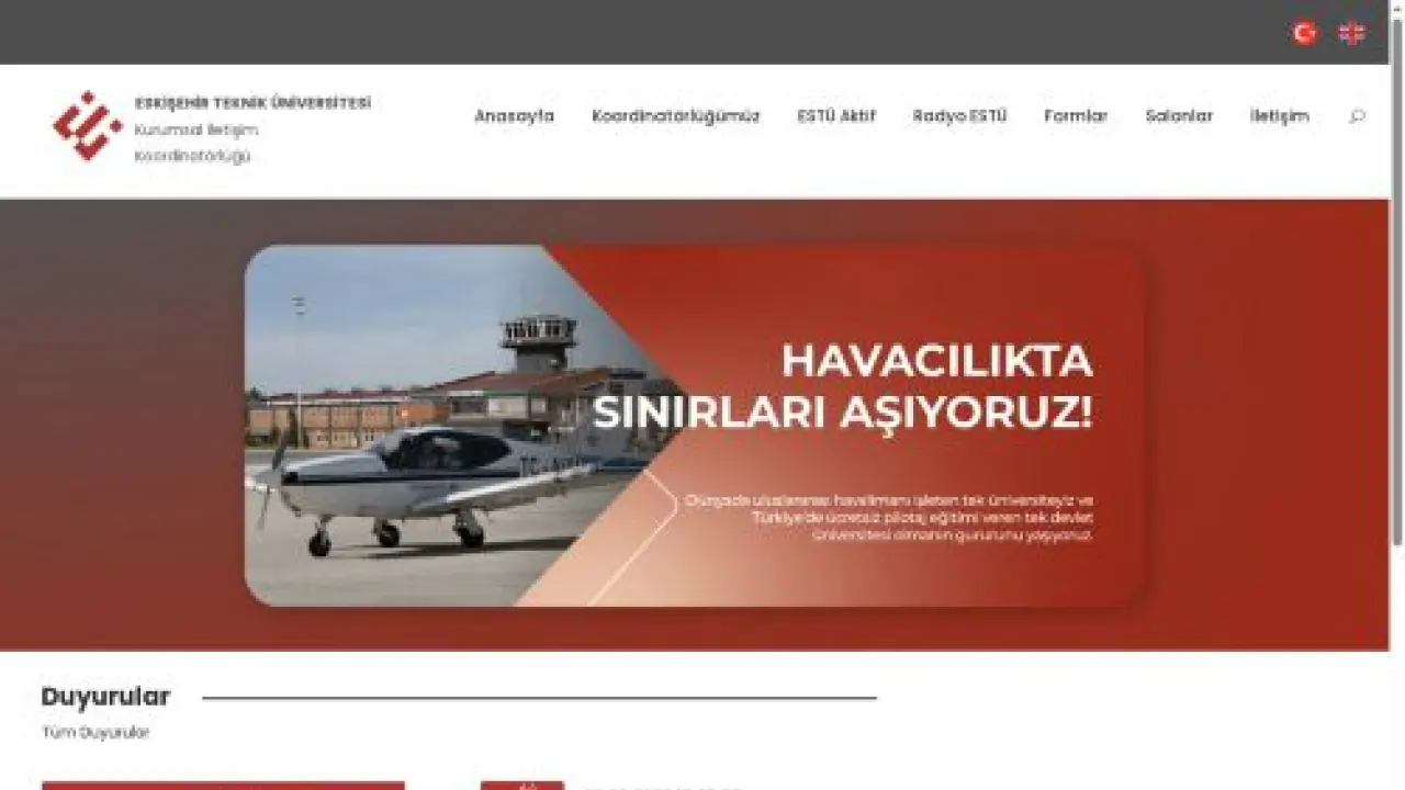 Kurumsal İletişim Koordinatörlüğü - Eskişehir Teknik Üniversitesi