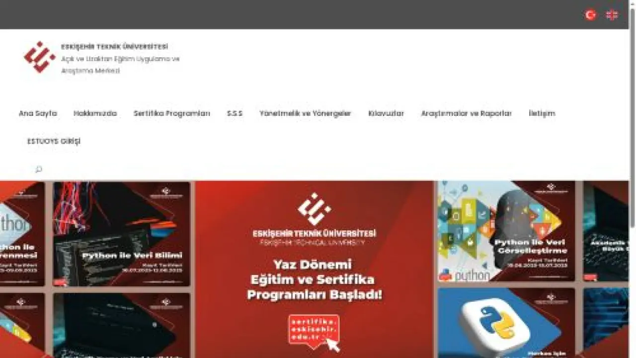 Açık ve Uzaktan Eğitim Uygulama ve Araştırma Merkezi - Eskişehir Teknik Üniversitesi