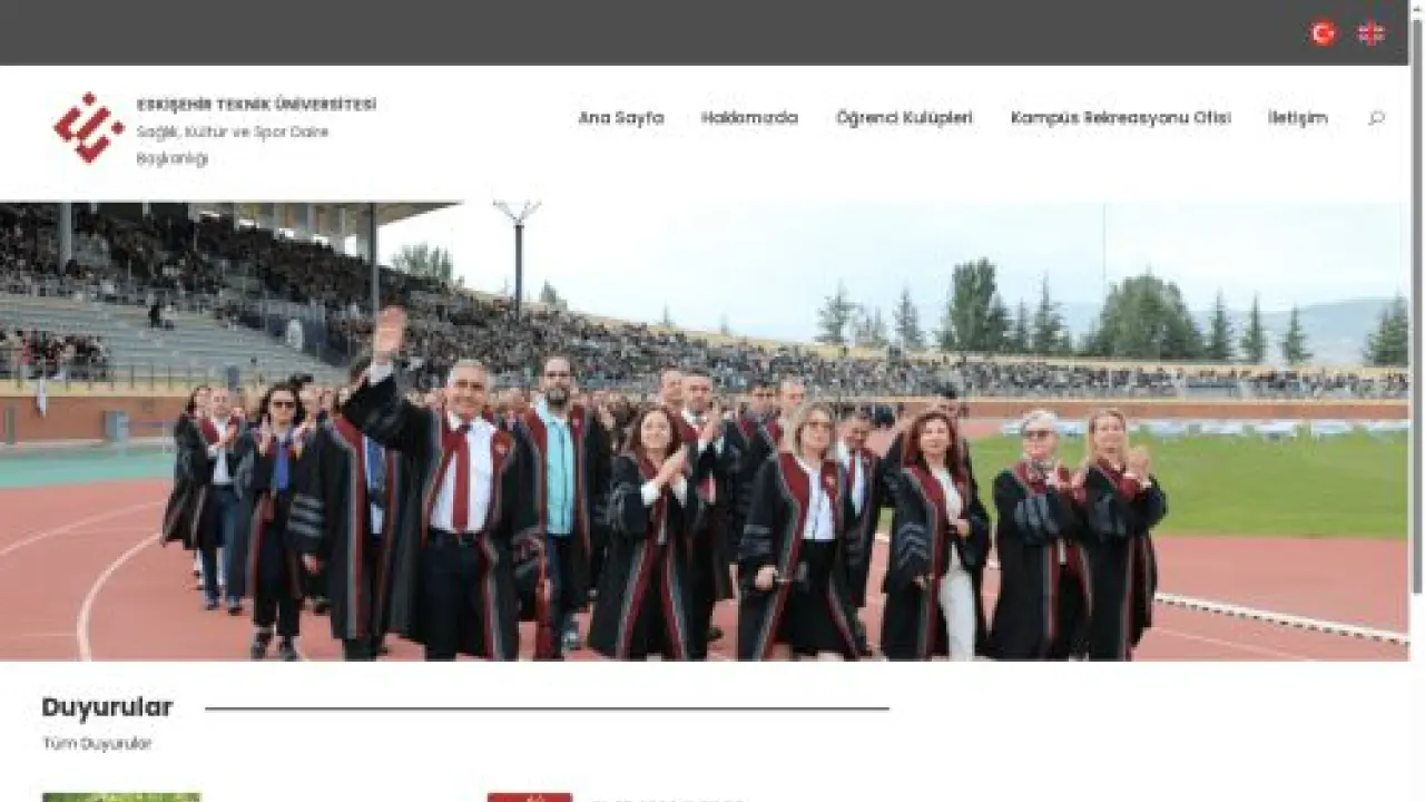Sağlık, Kültür ve Spor Daire Başkanlığı - Eskişehir Teknik Üniversitesi