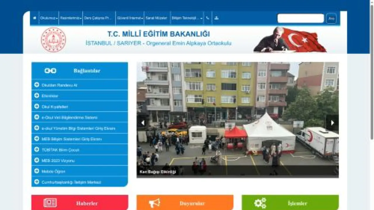 Orgeneral Emin Alpkaya Ortaokulu - İSTANBUL / SARIYER