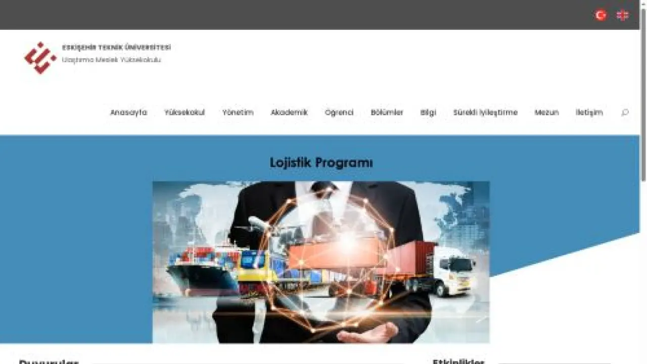Ulaştırma Meslek Yüksekokulu - Eskişehir Teknik Üniversitesi