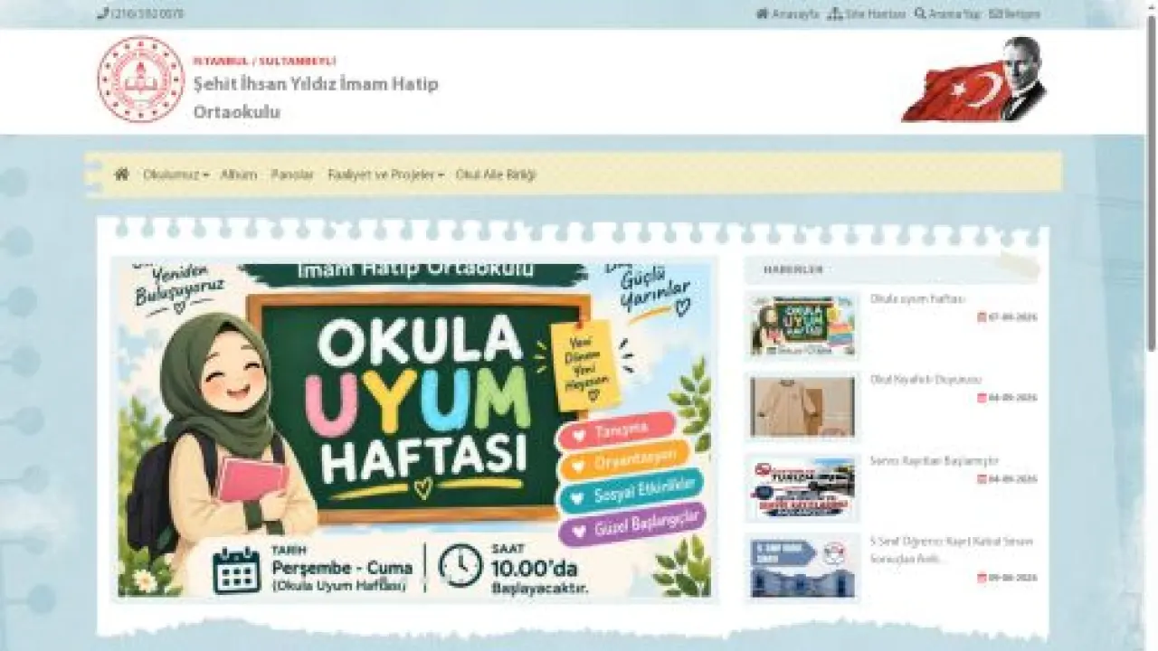 Şehit İhsan Yıldız İmam Hatip Ortaokulu - İSTANBUL / SULTANBEYLİ