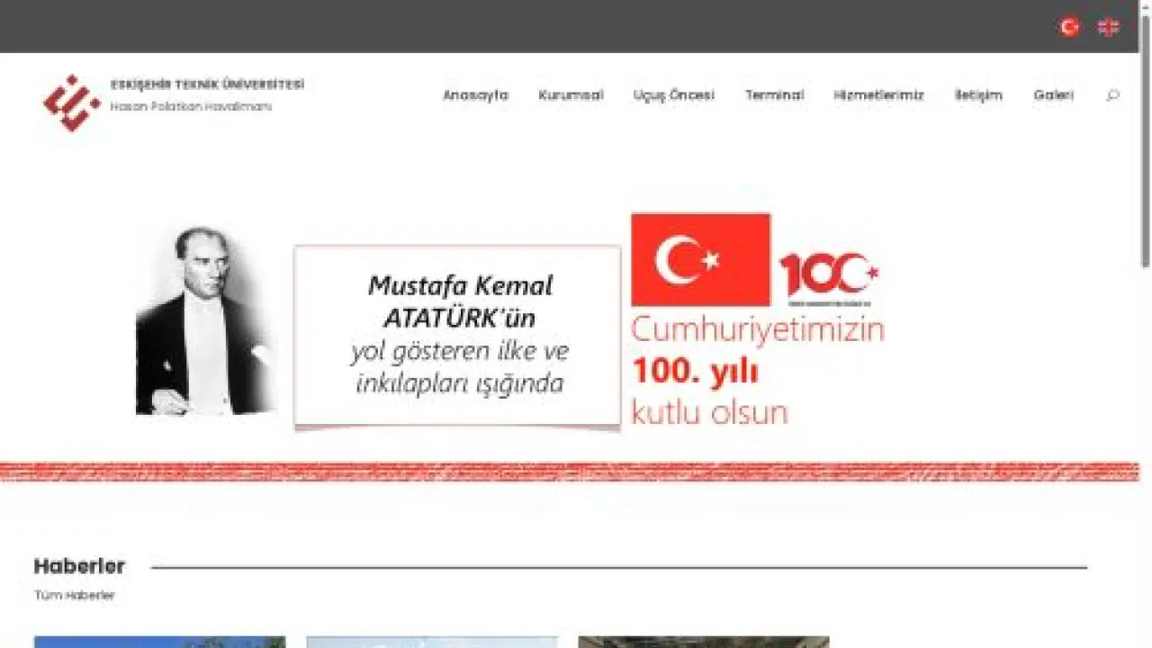 Hasan Polatkan Havalimanı - Eskişehir Teknik Üniversitesi