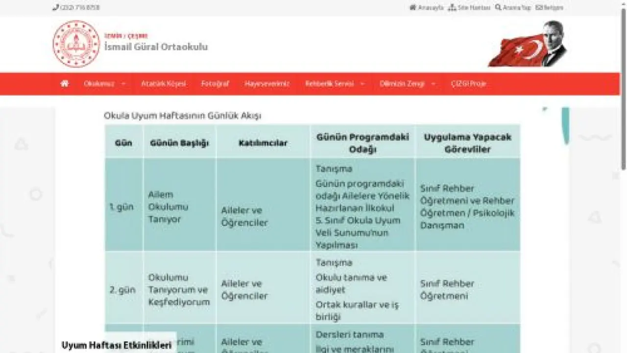 İsmail Güral Ortaokulu - İZMİR / ÇEŞME