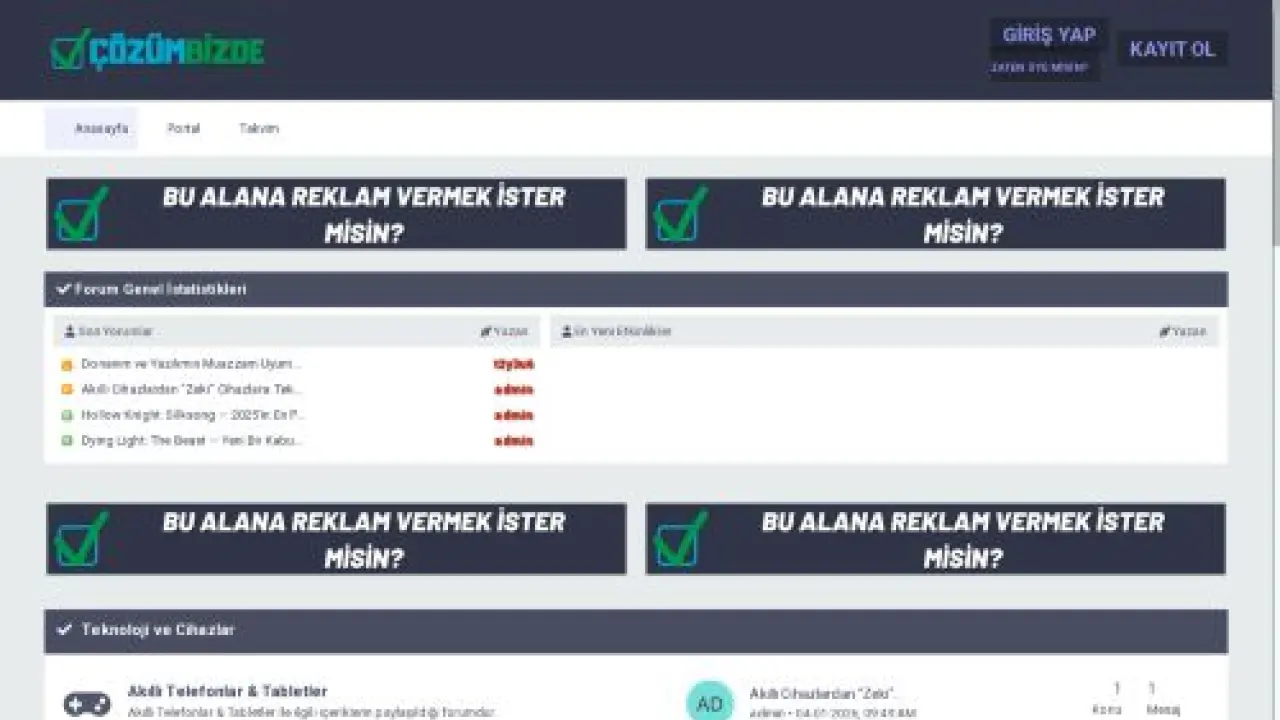 Çözum Bizde