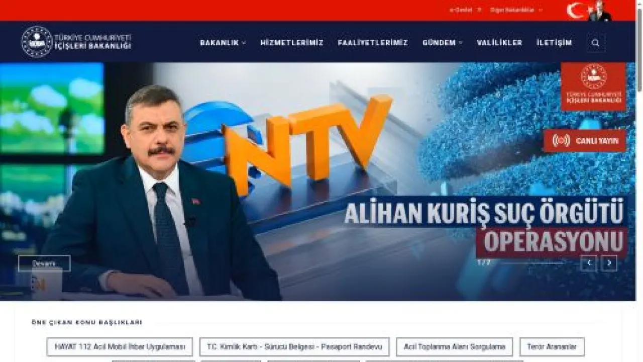 T.C. İçişleri Bakanlığı