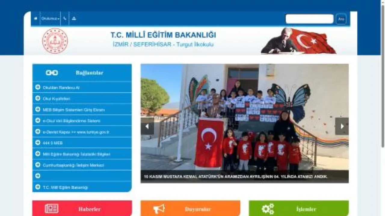 Turgut İlkokulu - İZMİR / SEFERİHİSAR