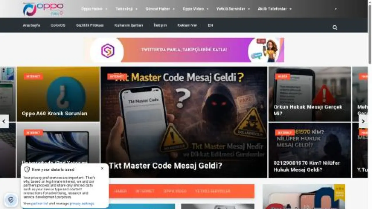 Türkiye'nin İlk Forum ve Blog Sitesi - Oppo Forum