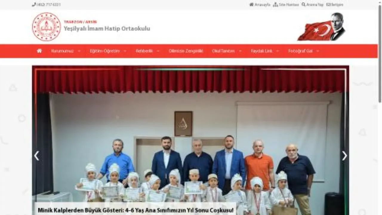 Yeşilyalı İmam Hatip Ortaokulu - TRABZON / ARSİN