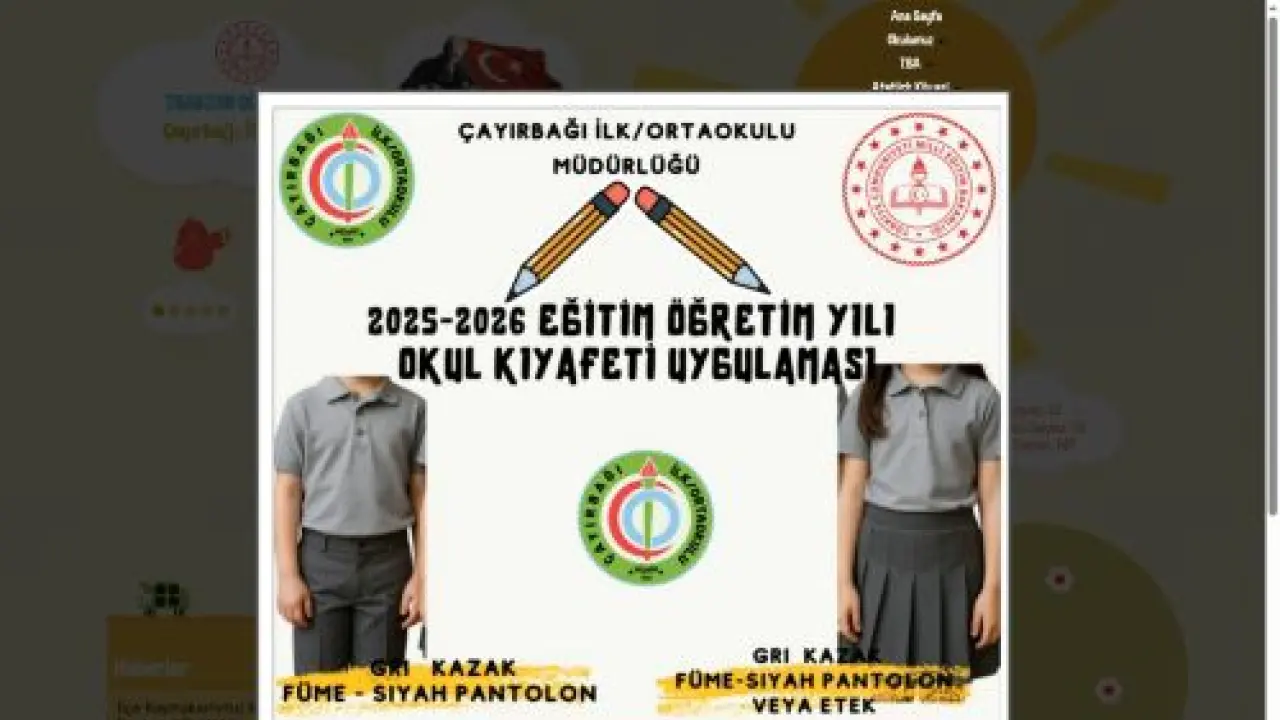 Çayırbağı İlkokulu - TRABZON / DÜZKÖY